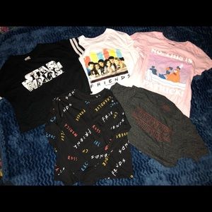 Juniors graphic tees / t shirts
